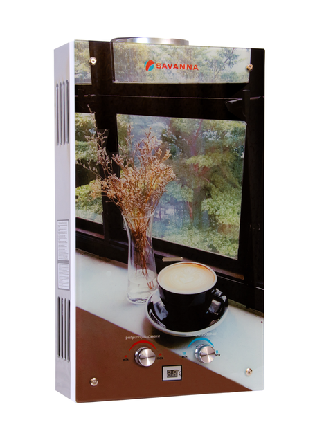 Колонка газовая Savanna 18кВт 10л LCD стекло Кофе – фото, отзывы ...