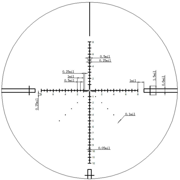 Прицел DISCOVERY Optics HD 5-25x50 SFIR 30mm подсветка (170103) - изображение 3