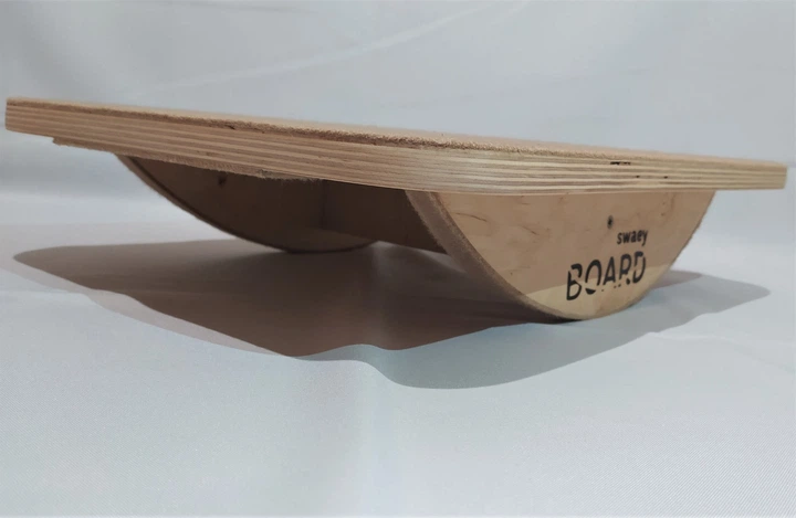 Балансир SwaeyBoard 50х35х10 см бежевый балансборд - Фото 3 Балансир SwaeyBoard 50х35х10 см бежевый балансборд - изображение 3