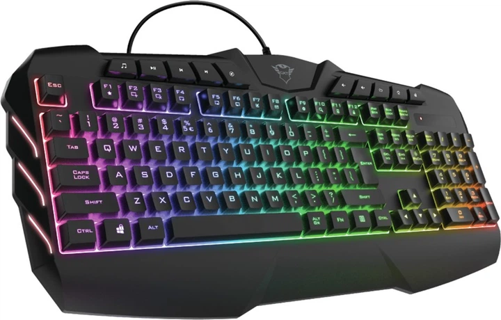Клавиатура проводная Trust GXT 881 ODYSS Semi-Mech Keyboard USB
