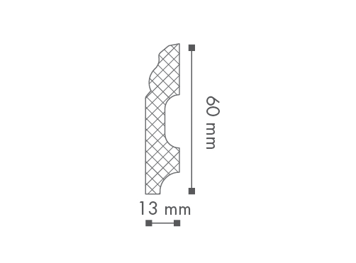 Плинтус NMC Wallstyl FB1 (60х13)мм - изображение 3
