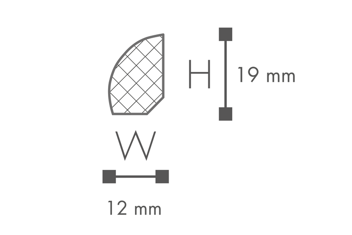 Плинтус NMC Wallstyl FL6 (19х12)мм - Фото 2 Плинтус NMC Wallstyl FL6 (19х12)мм - изображение 2