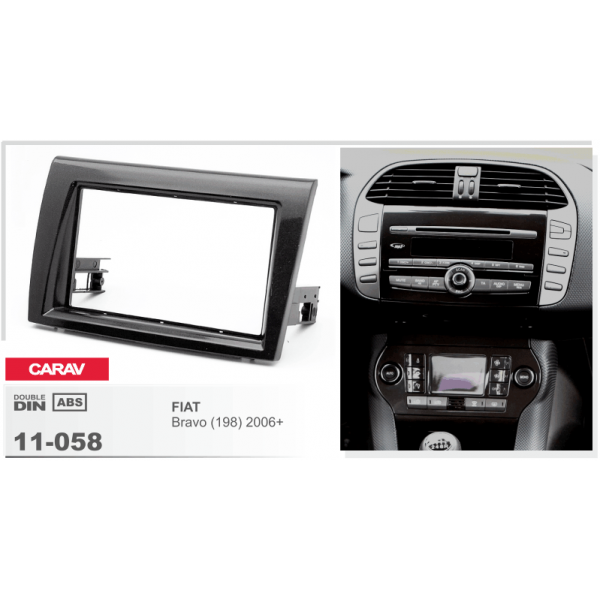 Переходная рамка CARAV Fiat Bravo (11-058) - Фото 4 Переходная рамка CARAV Fiat Bravo (11-058) - изображение 4