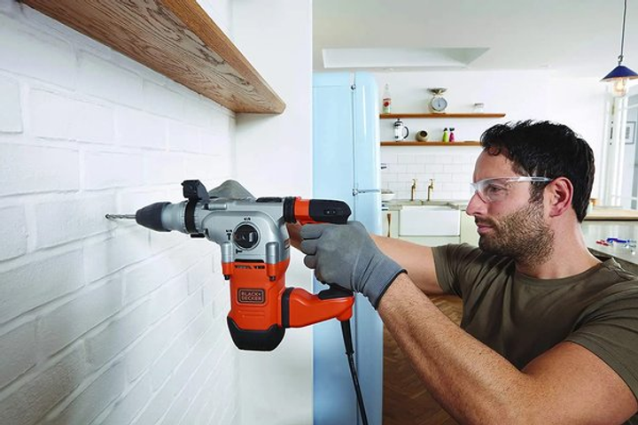 Перфоратор сетевой Black+Decker SDS-Plus (BEHS03K) - изображение 6