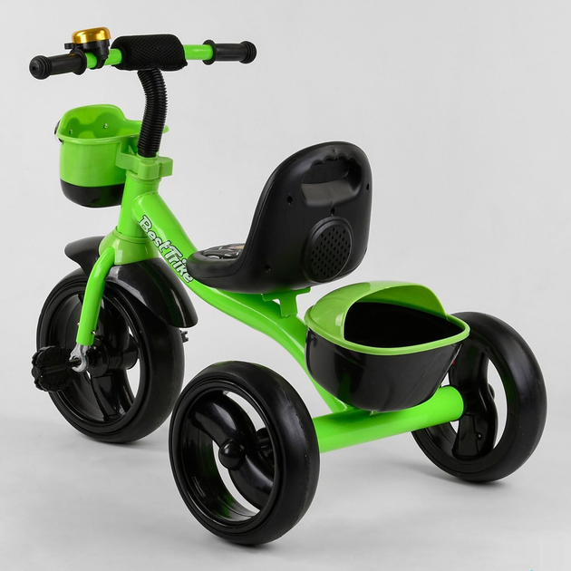 Детский трехколесный велосипед Best Trike 19593 Салатовый – фото ...