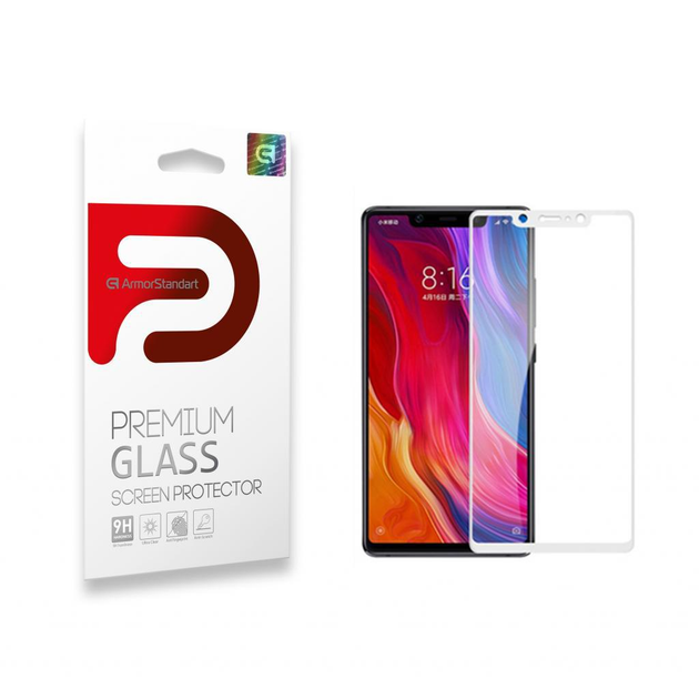 Стекло защитное Armorstandart для Xiaomi Mi 8 SE White (ARM52304 ...