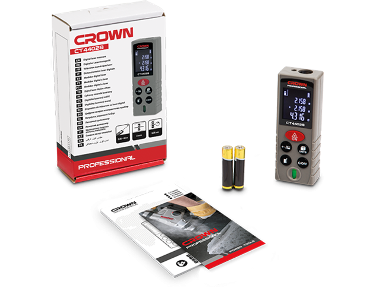 Лазерний далекомір CROWN CT44028 - зображення 3