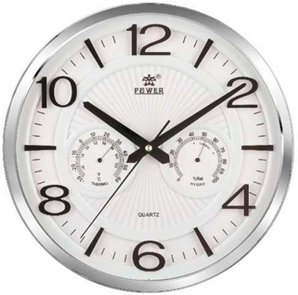 Акція на Настінний годинник Power 0915WLKS від Rozetka