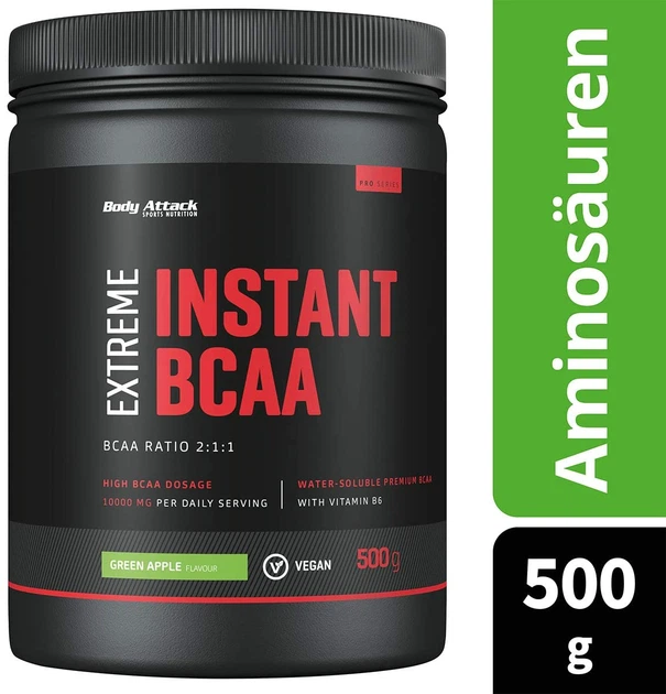Аминокислоты Body Attack Extreme Instant BCAA 500 г (4384303676) - изображение 2