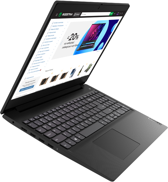Ноутбук Lenovo IdeaPad 3 15ADA05 (81W101C4RA) Business Black