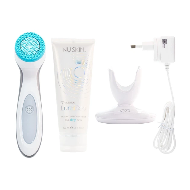Nu Skin LumiSpa 美顔器 Прибор и гель Nu Skin ageLOC LumiSpa для сухой кожи – фото, отзывы