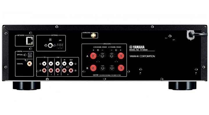 Мережевий HiFi стереоресівер Yamaha R-N402 Black - зображення 2
