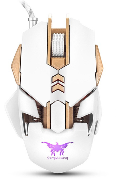 Мышь проводная игровая Onikuma Combatwing CW30 оптическая лазерная ...