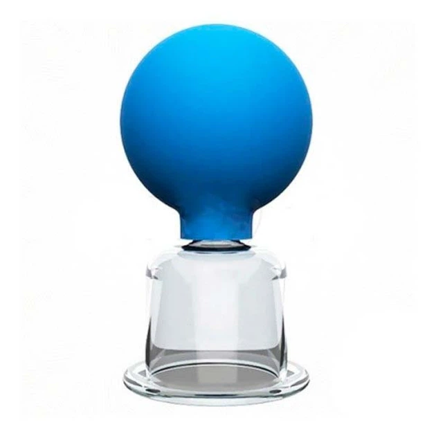 Банка массажная вакуумная для массажа лица, спины набор 2шт Киевгума ...