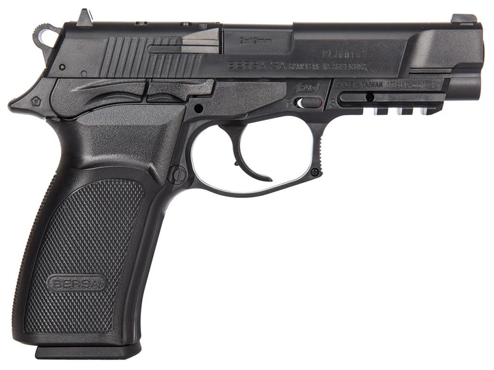 Пистолет пневматический ASG Bersa Thunder 9 Pro. Корпус - пластик. 23702534 - изображение 2