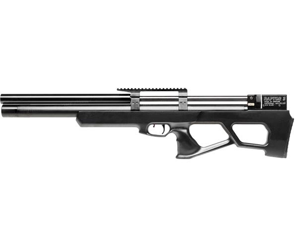 Гвинтівка пневматична, воздушка Raptor 3 Standart Plus PCP кал. 4,5 мм. Колір - чорний (чохол в комплекті). 39930013 - зображення 1