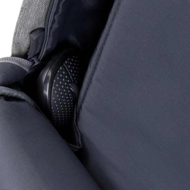 Рюкзак для ноутбука RIVACASE Prater 7567 17.3" Grey/Dark Blue (7567 (Grey/Dark Blue)) - зображення 14