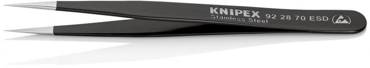 Pinceta precyzyjna Knipex antystatyczna (92 28 70 ESD) - obraz 3
