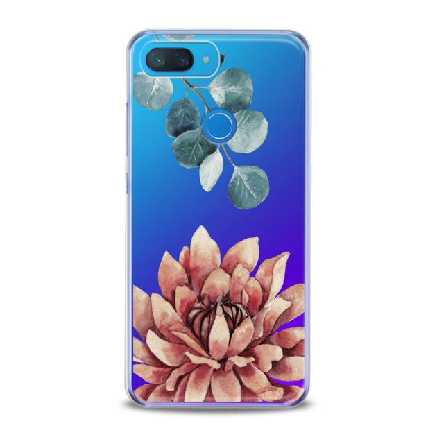 Чехол силиконовый для Xiaomi (Красивая хризантема) Pocophone F1 ксиоми ...
