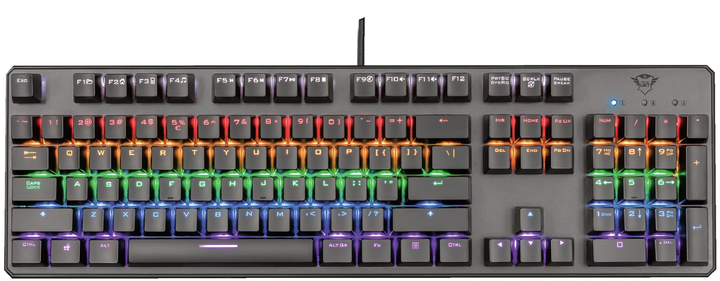 Клавиатура Trust GXT 865 Asta Mechanical USB Black (22630) - изображение 1