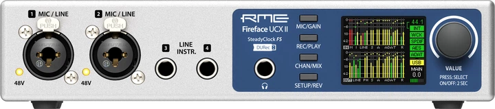 Аудиоинтерфейс RME FireFace UCX II – фото, отзывы, характеристики