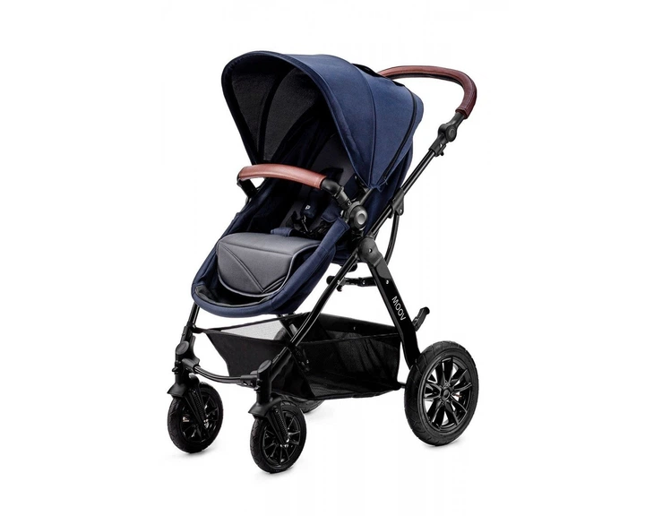 Универсальная коляска 3 в 1 Kinderkraft Moov Navy (KKWMOOVNAV00NC) - изображение 2