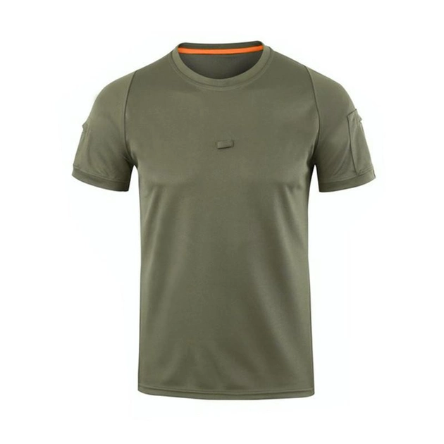 Тактическая футболка-поло Lesko A825 Green размер XXL с коротким рукавом для мужчин армейская (SKU_4852-15852) - зображення 1