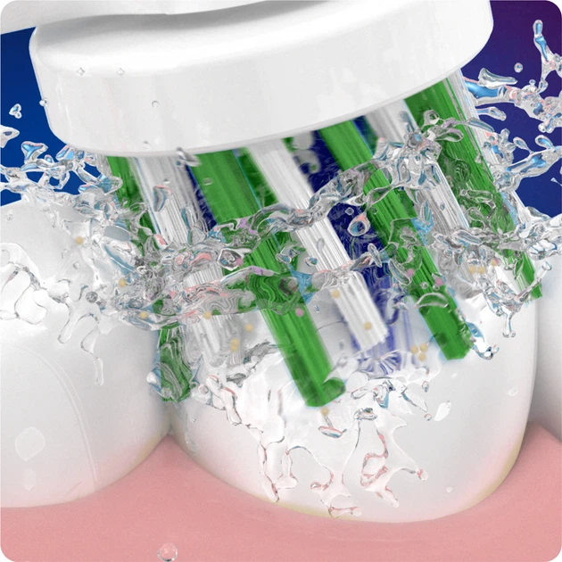 Насадки для електричної зубної щітки Oral-B CrossAction EB 50RB-6 (4210201376040) - зображення 4