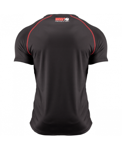 Футболка Gorilla Wear Performance T-shirt 2XL Черно-красная (9051590505) - Фото 2 Футболка Gorilla Wear Performance T-shirt 2XL Черно-красная (9051590505) - изображение 2
