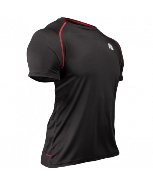 Футболка Gorilla Wear Performance T-shirt 2XL Черно-красная (9051590505) - Фото 3 Футболка Gorilla Wear Performance T-shirt 2XL Черно-красная (9051590505) - изображение 3