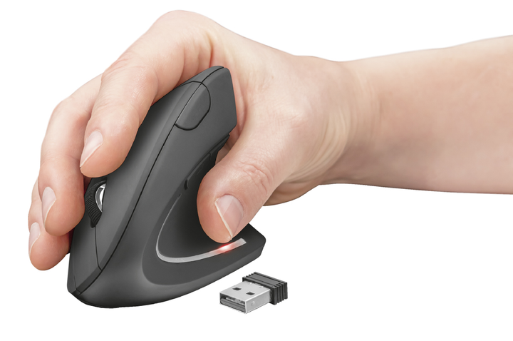 Мышь Trust Verto Ergonomic Wireless Black (TR22879) - изображение 5