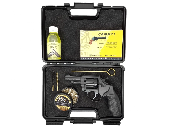 Револьвер флобера Safari РФ - 431 М пластик (FULL SET) - зображення 1