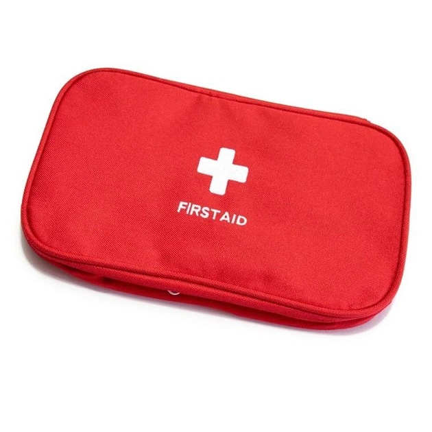 Аптечка органайзер для дому для зберігання ліків First Aid Pouch Large Червона (VS7002498) - зображення 1