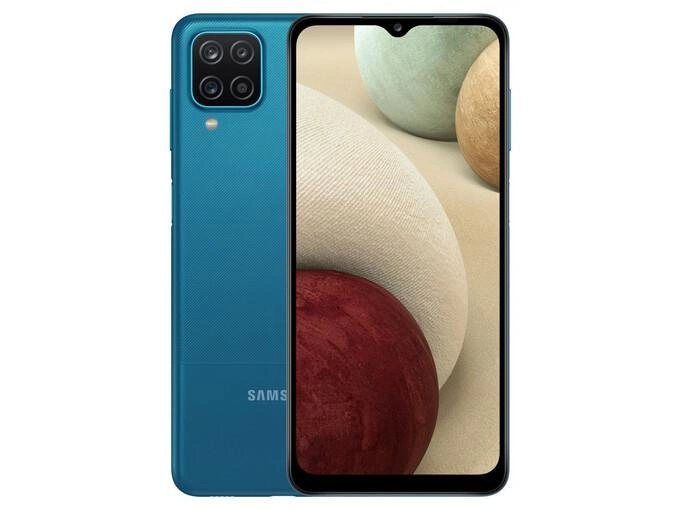 Смартфон Samsung Galaxy A12 3/32GB Blue - изображение 2