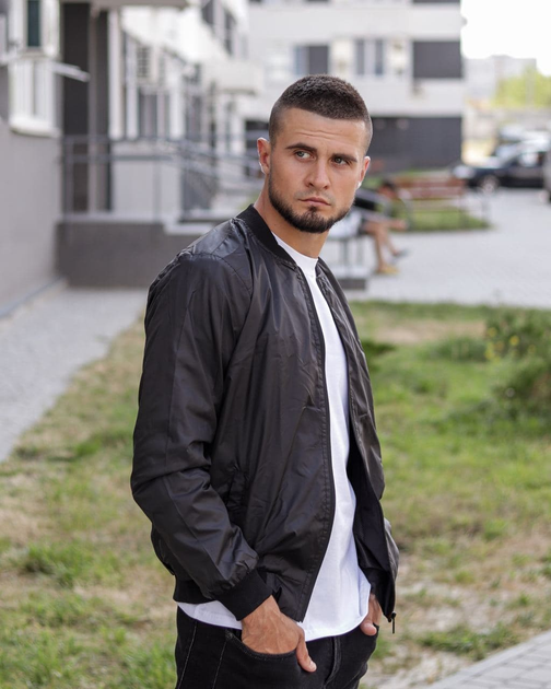 Мужской легкий бомбер Reload Basic L черный от продавца: BezPonta – в ...