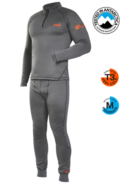 Термобілизна чоловіча Norfin WINTER LINE GRAY M 3036002-M - зображення 2