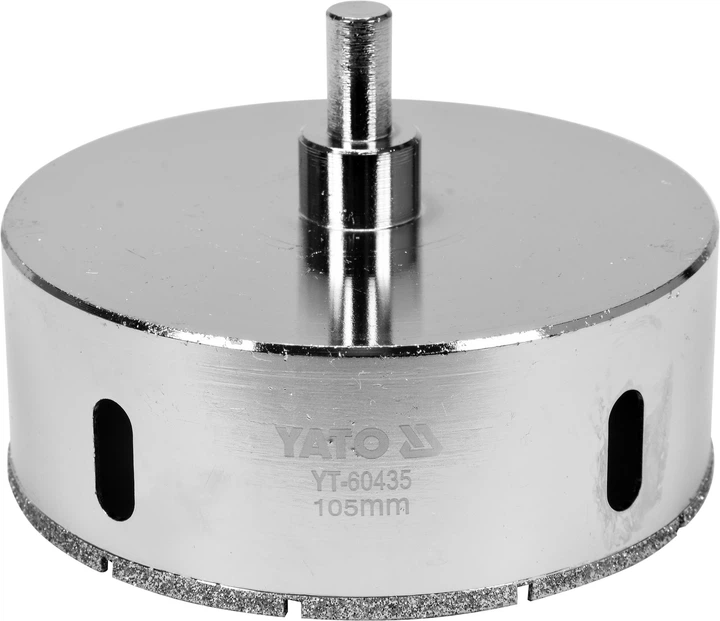 Wiertło koronowe diamentowe do gresu i ceramiki YATO 105 mm (YT-60435) - obraz 2