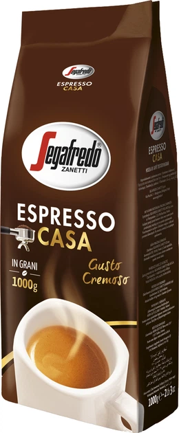 Ziarna kawy Segafredo Espresso Casa 1 kg (8003410311089) - Zdjęcie 2 Ziarna kawy Segafredo Espresso Casa 1 kg (8003410311089) - obraz 2