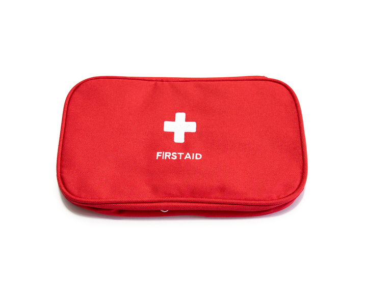 Домашня аптечка органайзер для зберігання ліків і таблеток First Aid Pouch Large Червоний - зображення 2