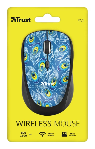 Миша Trust Yvi Wireless Peacock (TR23388) - зображення 6
