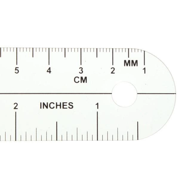 Гониометр линейка для измерения подвижности суставов 250 мм 360° - изображение 2