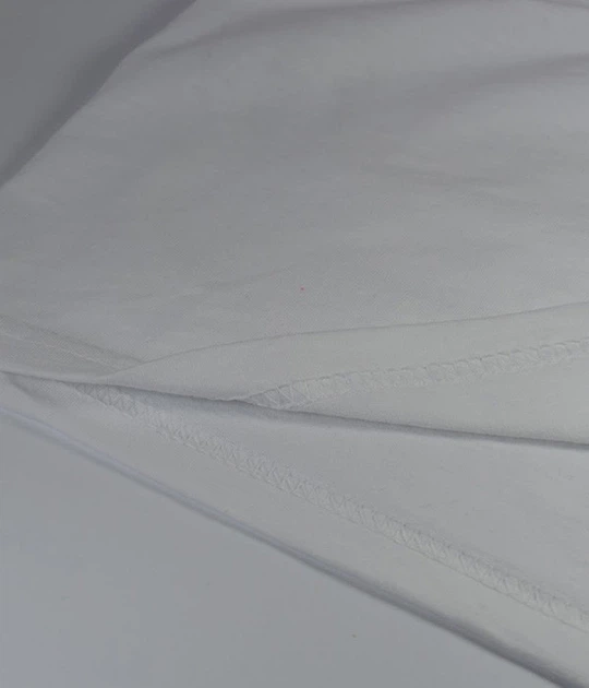 Футболка з манжетами Fruit of the Loom M Білий / Червоний (D0611680WMM) - Фото 6 Футболка з манжетами Fruit of the Loom M Білий / Червоний (D0611680WMM) - зображення 6