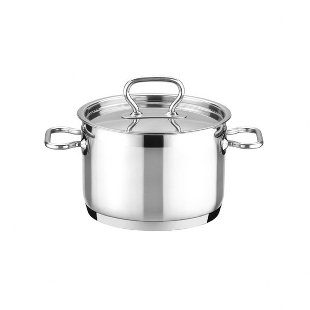 Кастрюля высокая HOME PROFI с крышкой Ø18 см 3,0 л . Tescoma 774018 ...