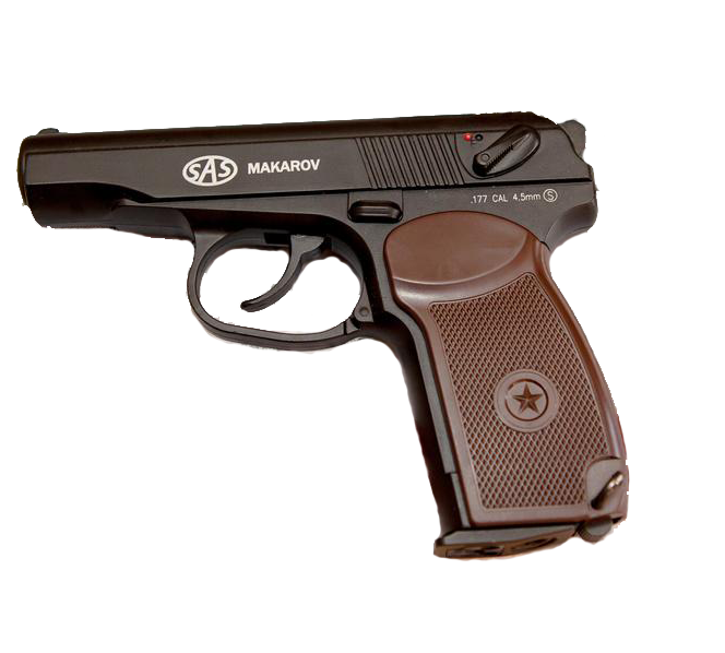 Пістолет пневматичний SAS Makarov SE кал. 4.5 мм. 23702862 - зображення 3