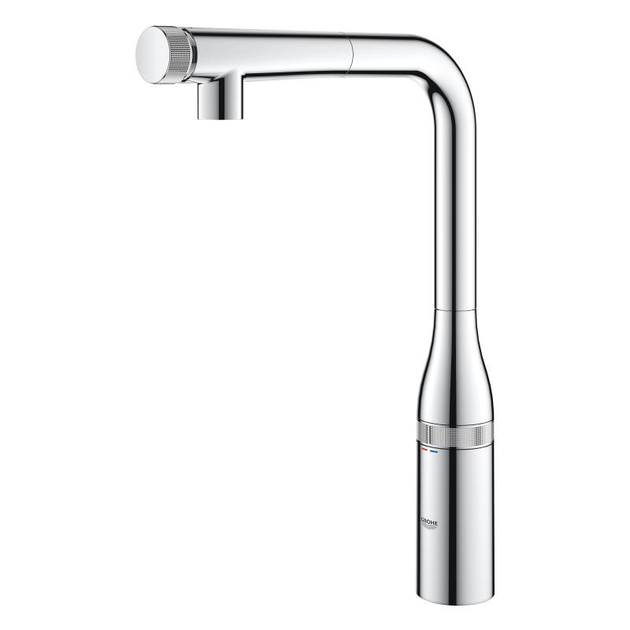 Смеситель-кран кухонный с выдвижным изливом GROHE Essence Smartcontrol 31615000 - изображение 4