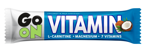 Протеиновые батончики Go On Nutrition Vitamin Bar 45 гр з кокосом (284613) - Фото 1 Протеиновые батончики Go On Nutrition Vitamin Bar 45 гр з кокосом (284613) - изображение 1