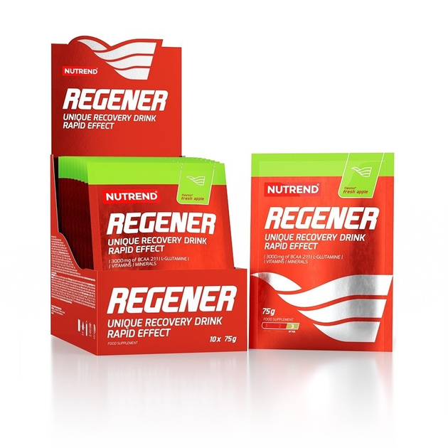 Послетренировочный комплекс Nutrend Regener Зелёное яблоко (75 г) - изображение 1