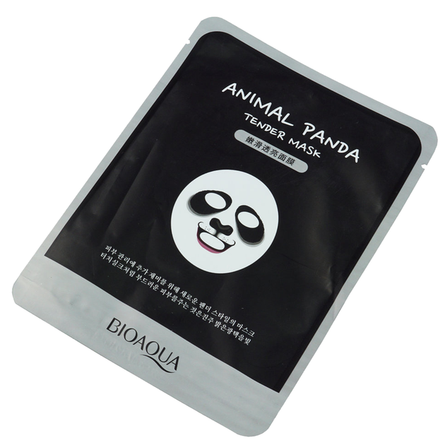 Маска для лица косметическая Bioaqua Animal Panda Tender Mask с принтом панды (54920001) - Фото 1 Маска для лица косметическая Bioaqua Animal Panda Tender Mask с принтом панды (54920001) - изображение 1