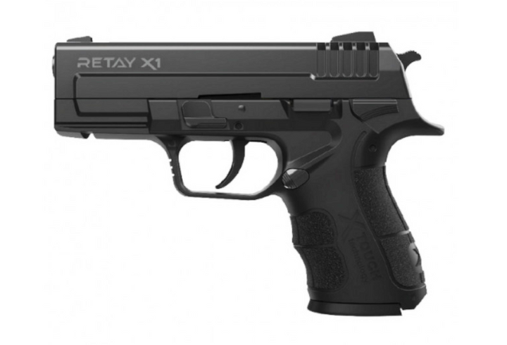 Пистолет стартовый Retay X1 кал. 9 мм. Цвет - black. 11950430 - изображение 1
