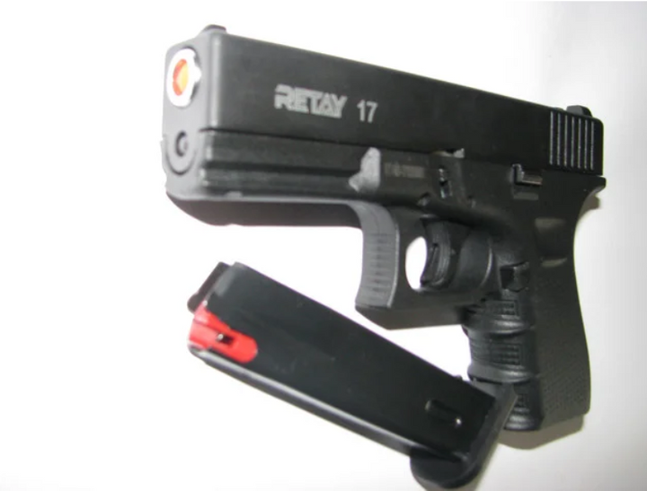 Пистолет стартовый Retay G17 кал. 9 мм. Цвет - black. 11950329 - изображение 2